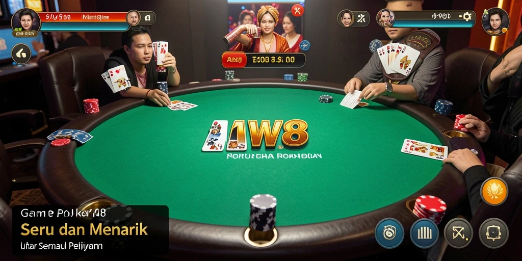 Gameplay seru AW8 dengan berbagai jenis permainan Poker.
