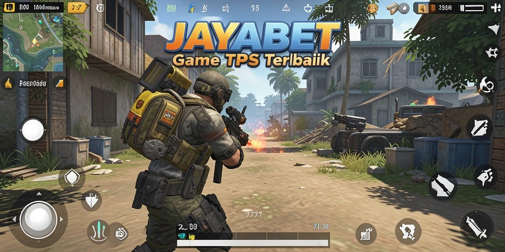 Screenshot gameplay JAYABET menampilkan aksi pertempuran yang intens.