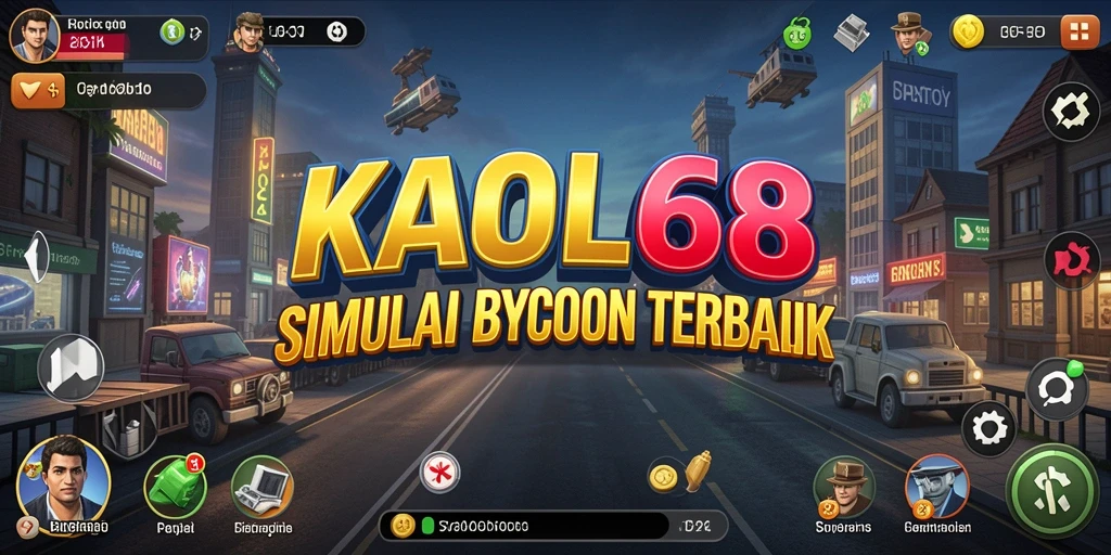 Screenshot KAOL68 menampilkan aktivitas manajemen bisnis yang menarik.