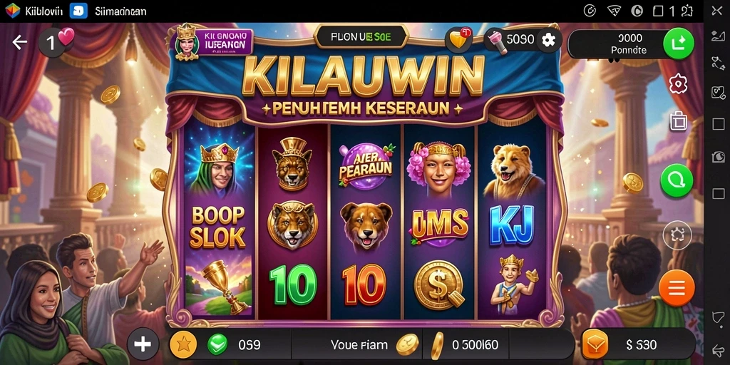 Screenshot KILAUWIN menampilkan gameplay Slot yang seru dan mengasyikkan.