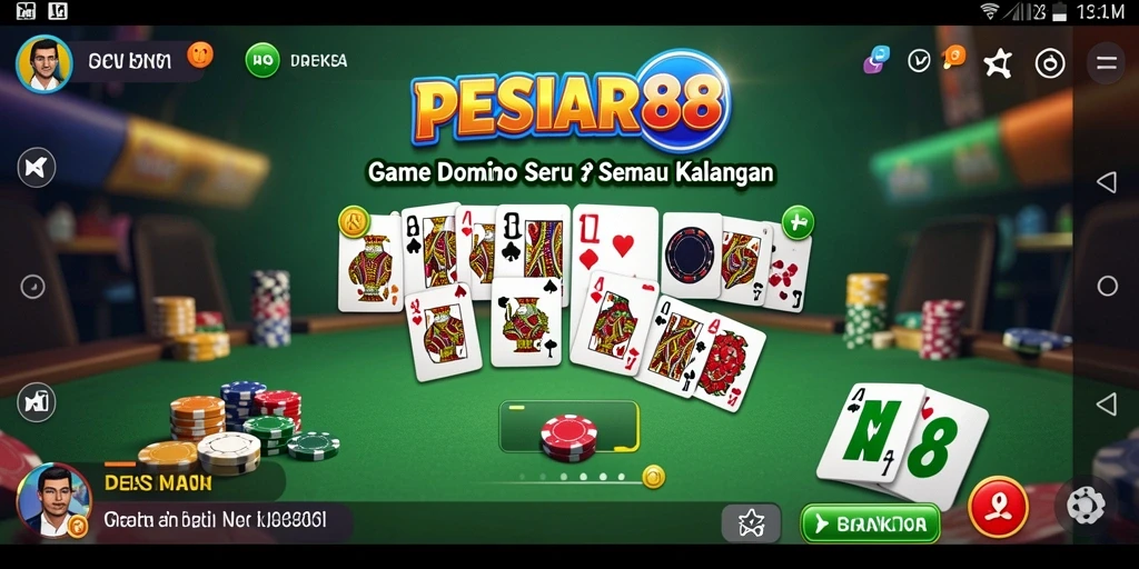 Tampilan gameplay PESIAR88 yang menarik dan interaktif.