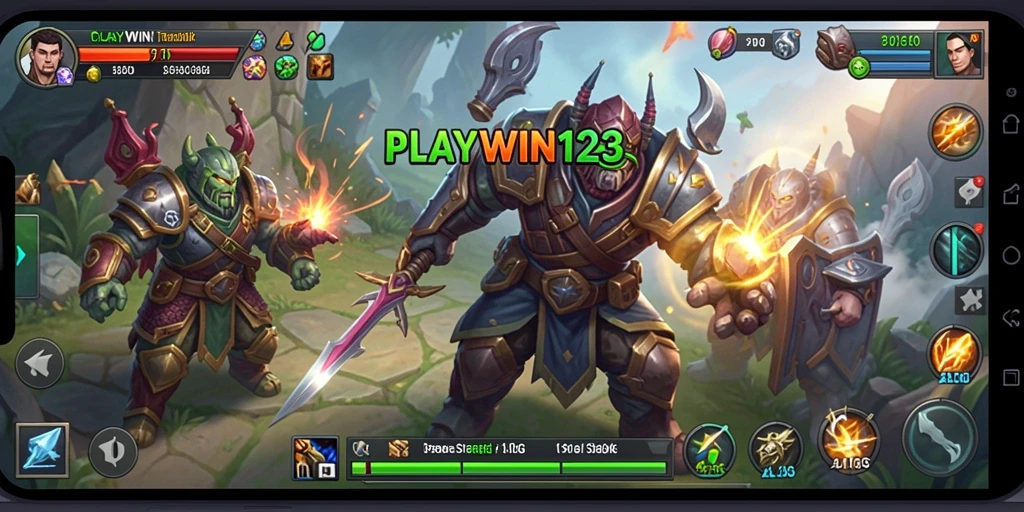 Tampilan menarik dari gameplay PLAYWIN123 yang penuh strategi.