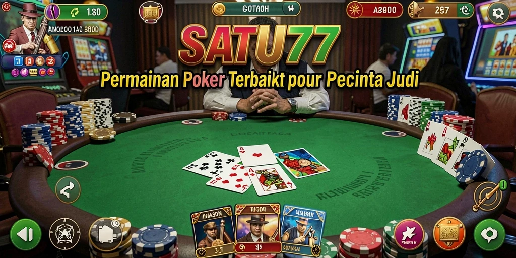 Tampilan gameplay SATU77 yang seru dan menantang.