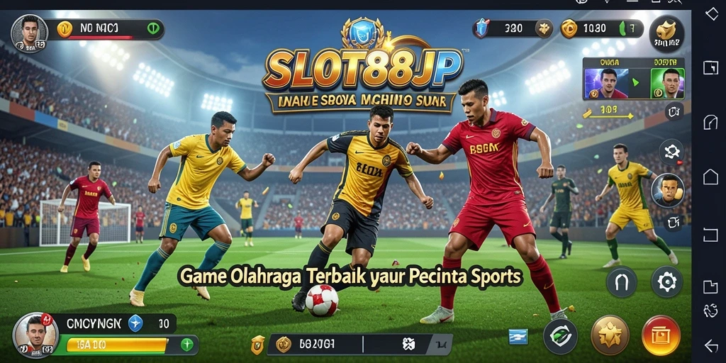 Tampilan gameplay seru SLOT88JP dengan berbagai olahraga menarik.
