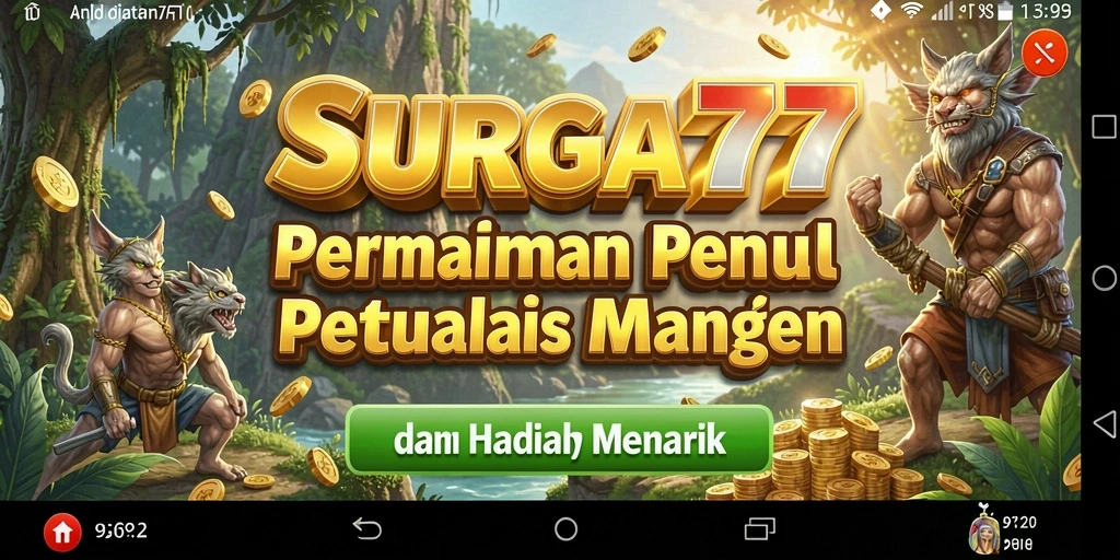 Tampilan gameplay menarik dari SURGA77 dengan grafis slot yang menawan.