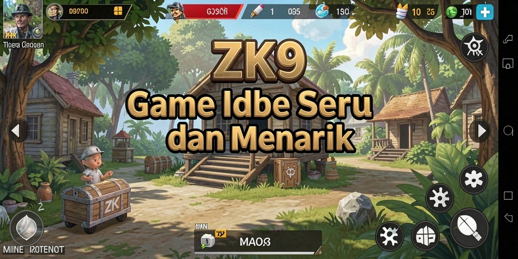 Tampilan gameplay ZK9 yang seru dan mengasyikkan.